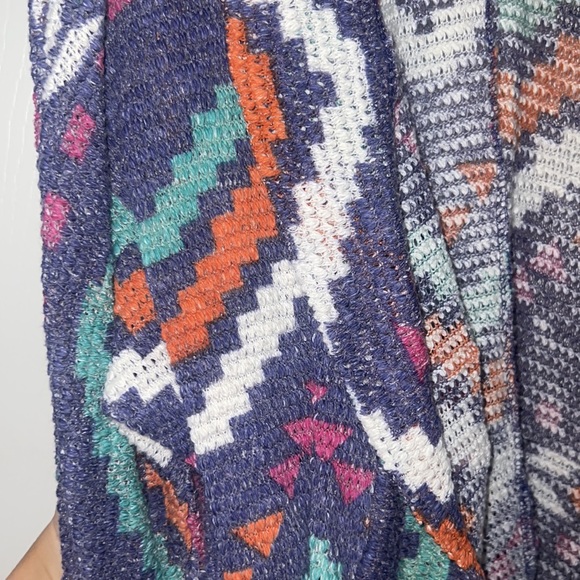 colorful knitted cardigan - Picture 4 of 6